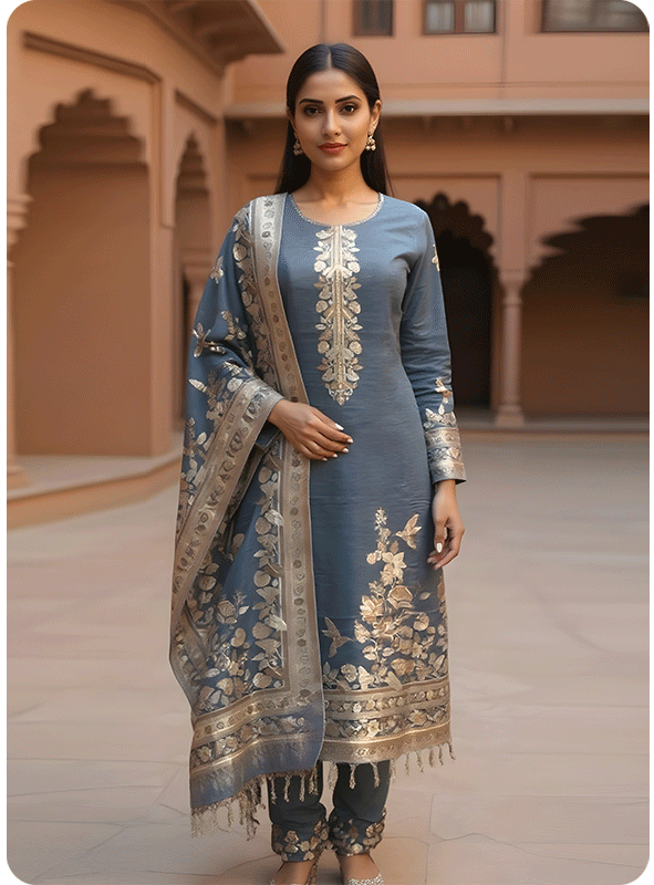 Organic Linen/Silk Suit